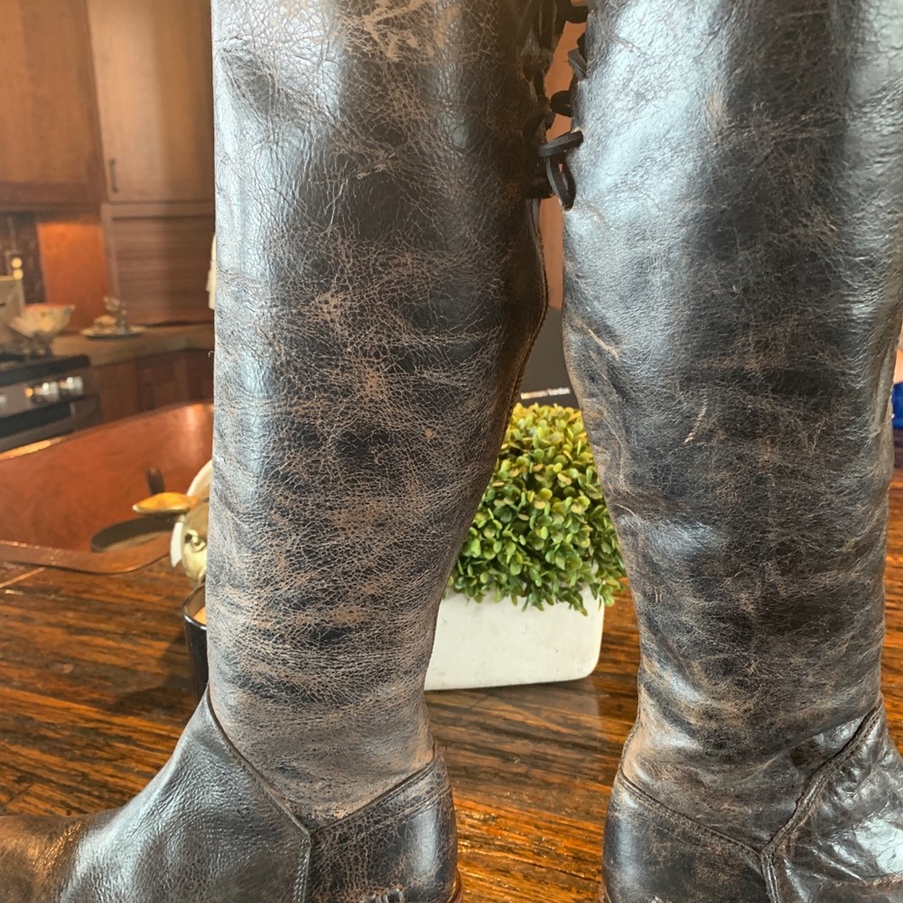 Bed Stu Manchester Tall Lace Boot 7 and 7 1/2 size - Picture 4 of 16